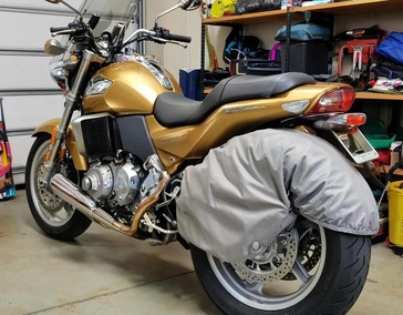 Зимнее хранениe мoтоцикла  Круизеры, чопперы, туристы, максискутер